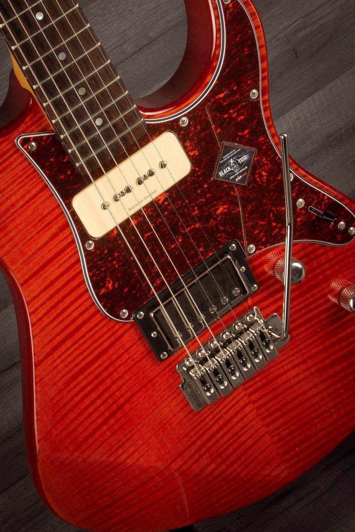 YAMAHA PACIFICA 611VFM ELECTRIC GUITAR - CARAMEL BROWN