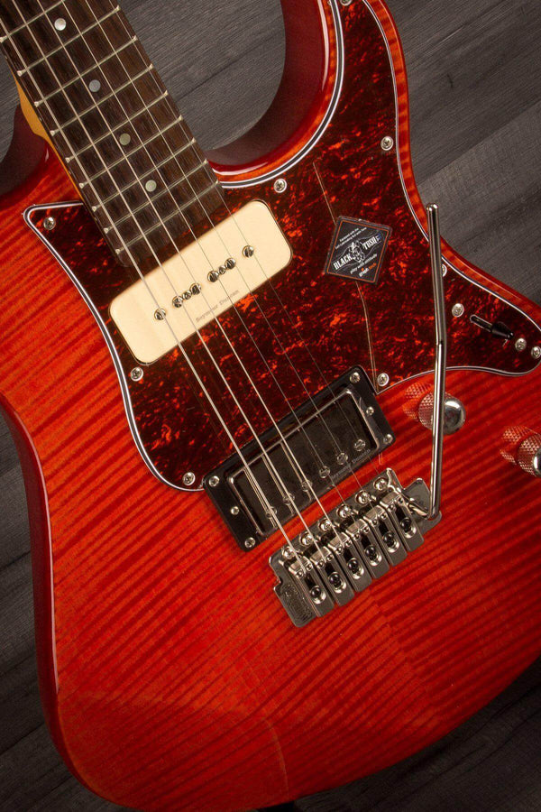 Amazon.com: Yamaha Pacifica PAC611VFM CB Solid-Body Electric Guitar, Caramel  Brown : Musical Instruments