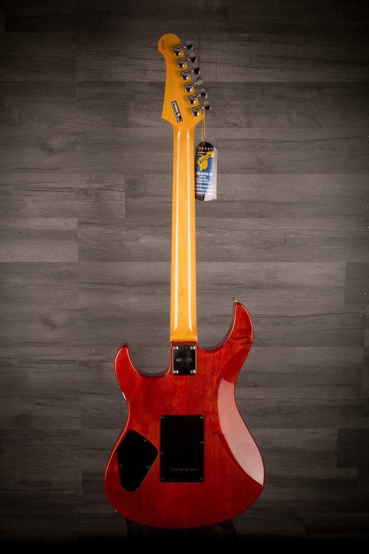YAMAHA PACIFICA 611VFM ELECTRIC GUITAR - CARAMEL BROWN
