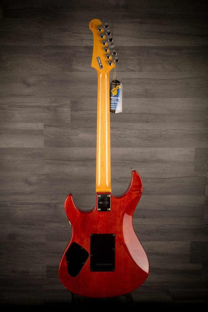 YAMAHA PACIFICA 611VFM ELECTRIC GUITAR - CARAMEL BROWN
