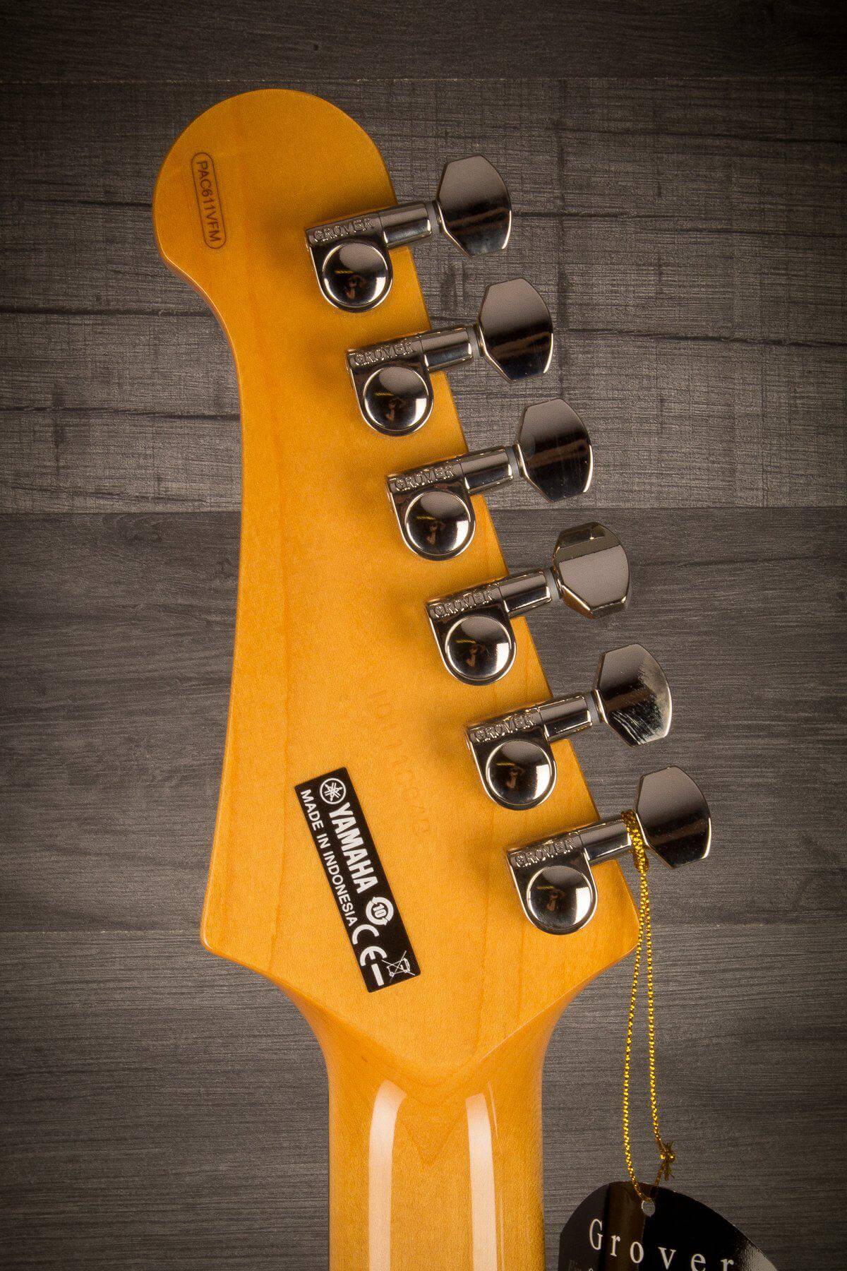 YAMAHA PACIFICA 611VFM ELECTRIC GUITAR - CARAMEL BROWN