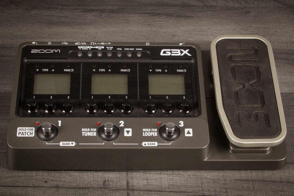 USED - Zoom G3X Multi effects pedal