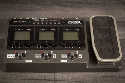 USED - Zoom G3X Multi effects pedal