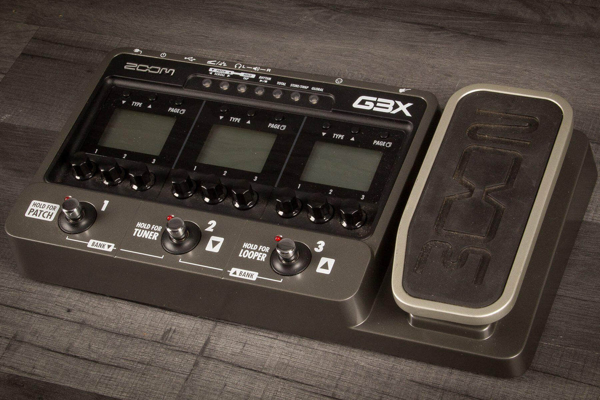 USED - Zoom G3X Multi effects pedal